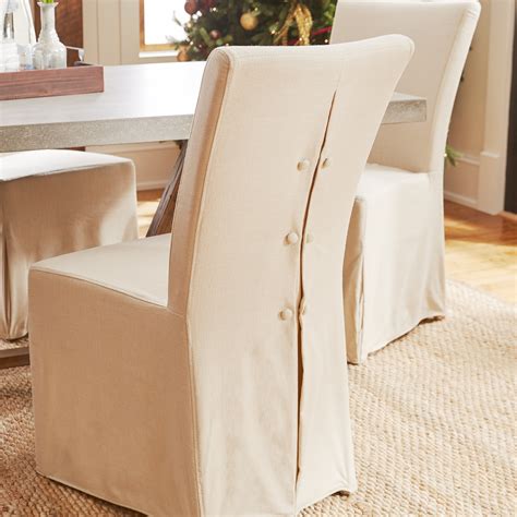 parsons chair slipcover|More.